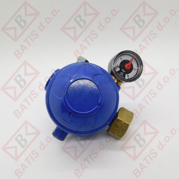 Slika - ALUMINIJASTI REGULATOR TLAKA PLINA MAN. 1,5 KG 0,3-16 barov ZA ČOLN