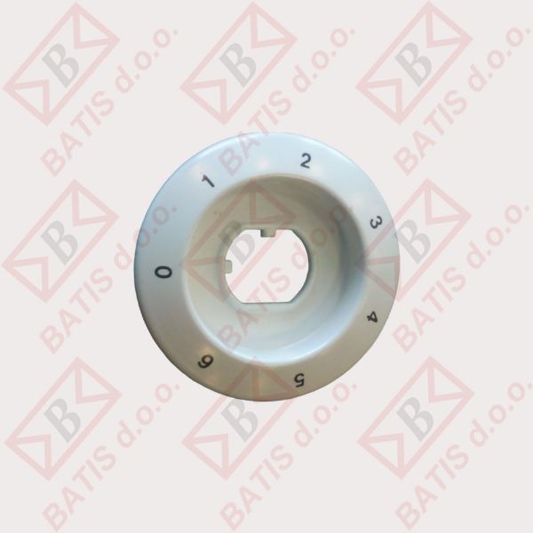 Slika PODLOŽKA ŠTEDILNIKA GUMBOV BELA 6-POLNA