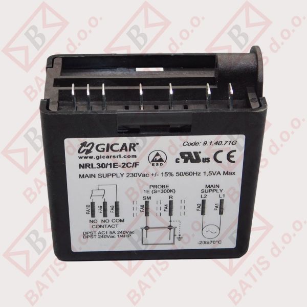 Slika RELE AVTOMATSKI VŽIVO RL30/1E 2CF220V GICAR