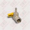 Slika - KOTNI KROGELNI VENTIL 1/2" Ž GUMIJASTI PRIKLJUČEK FI8 MM525L00040G
