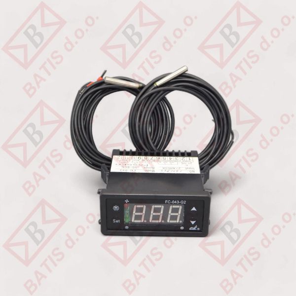Slika TERMOREGULATOR FC-043 Z DVEMA NTC SENZORJEMA +50°C