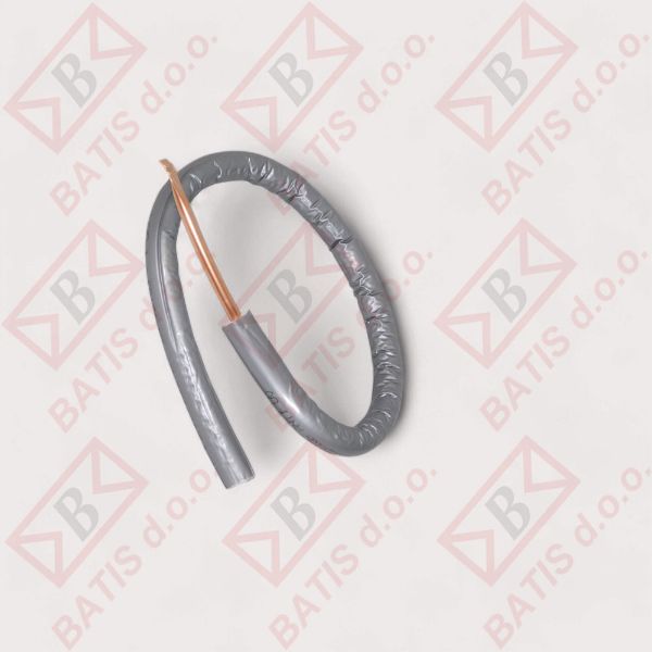 Slika BAKRENA CEV 16 MM Z IZOLACIJO 1,0 MM ZMRZNJENA UV ZAŠČITA