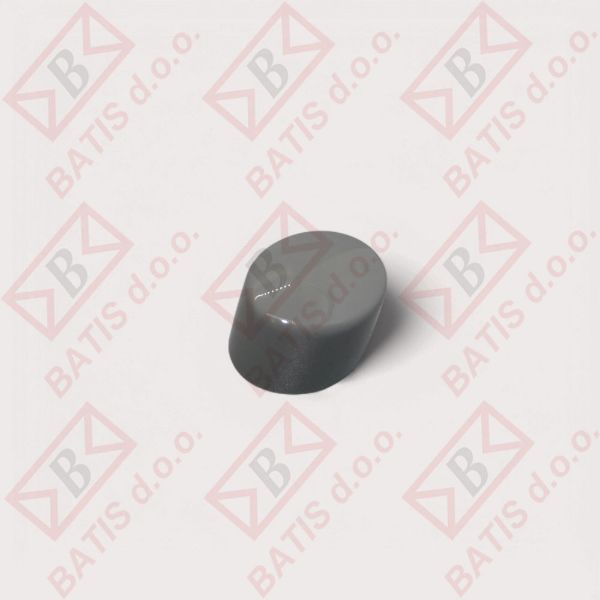 Slika ELETTROBAR GUMBNO STIKALO SIVO 17x13 MM