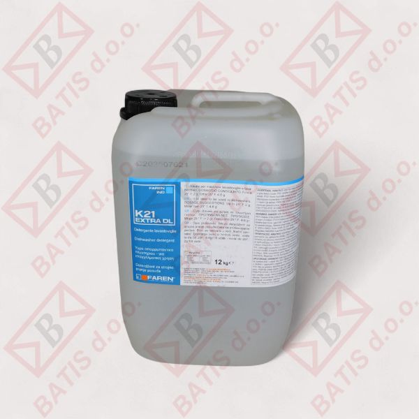 Slika K-21 12/1 EKSTRA TEKOČI DETERGENT ZA PROFESIONALNE PRALNE STROJE 12 KG